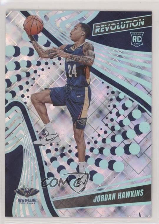 2023-24 Panini Revolution Rookies Cosmic 80/99 Jordan Hawkins #116 rp9