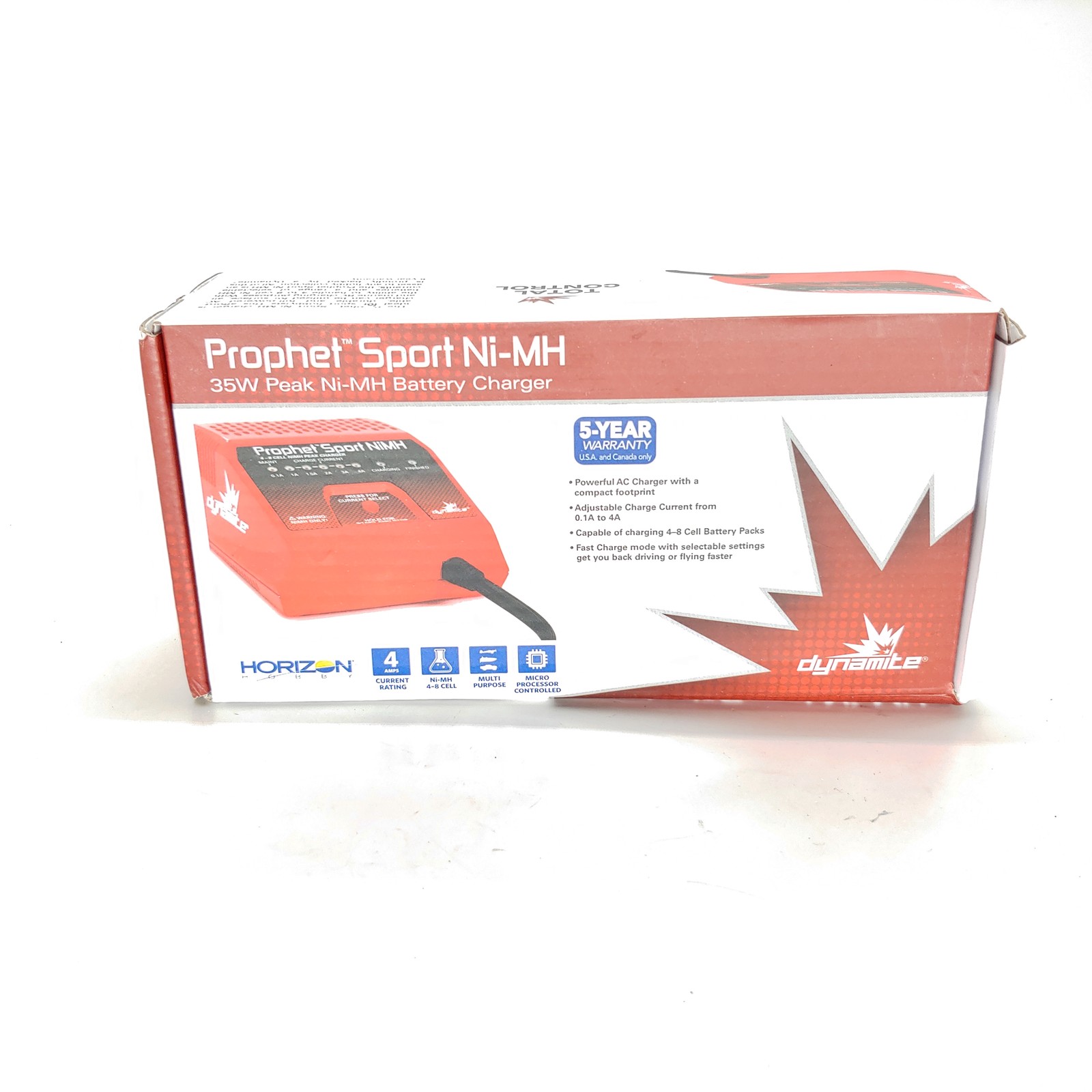 Dynamite Prophet Sport NiMH 35W Battery Charger DYNC2000 NEW