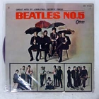 BEATLES NO.5 ODEON OR7103 Japan RED VINYL MONO VINYL LP