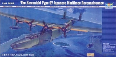 Trumpeter 1322 WWII Japanese Type 97 'Mavis' H6K5/23 Flying Boat 1/144 Scale Kit