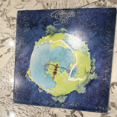 #ad Yes Fragile Vinyl LP Atlantic 1971 SD 7211 Progressive Rock 12quot; 33 RPM 1970s $17.00