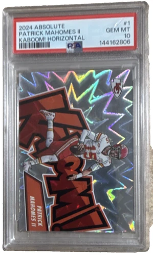 2024 Panini Absolute Kaboom! Horizontal Patrick Mahomes II #1 PSA 10 Chiefs