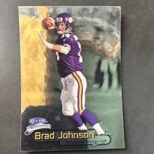Fleer 1998 Brilliants Brad Johnson Minnesota Vikings #83 NFL Trading Card