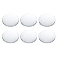 "6 StüCk 1,57\\\" TüRstopper Wandschutz FüR Adhesive Gummipuffer Klar"