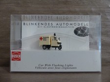 Busch 5625 H0 Automodell Piaggio Ape 50 »D.R.K.« mit Beleuchtung in OVP
