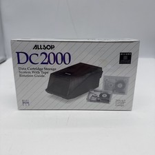 Allsop DC 2000 - Cassette 8 Tape Storage Box With Tape Rotation Guide. Sealed