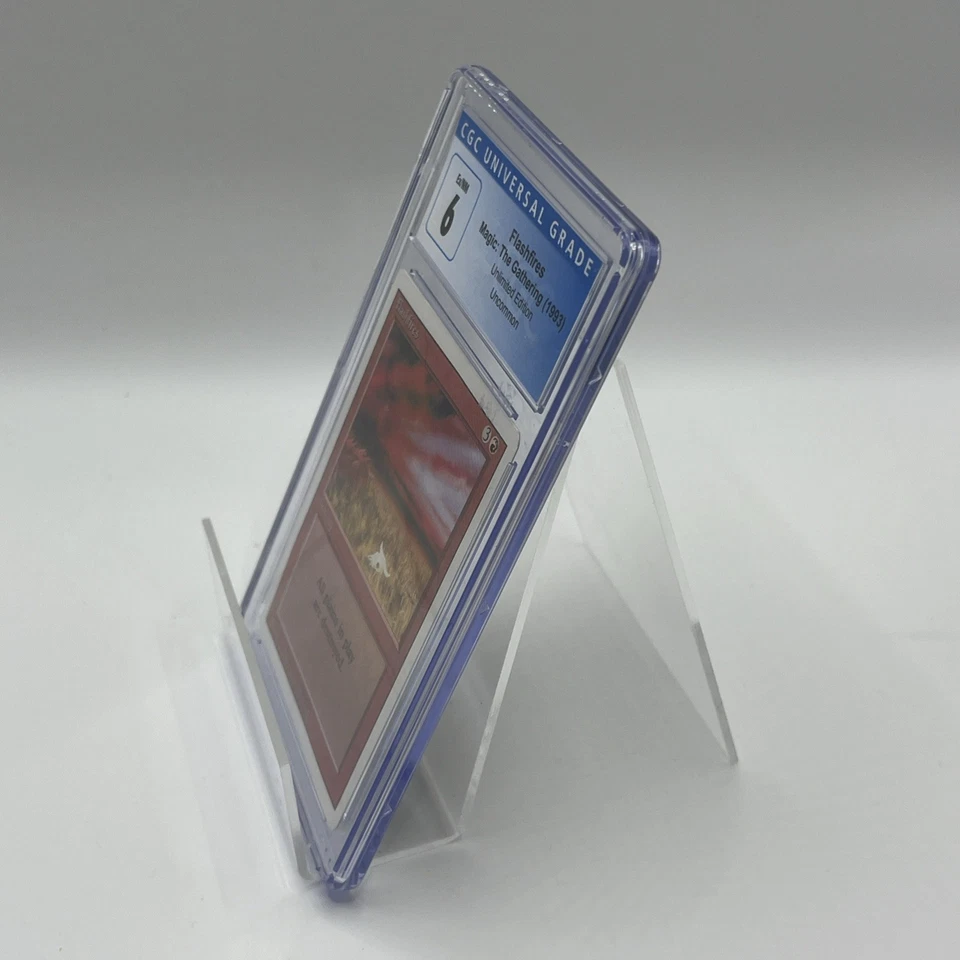 MTG Unlimited Flashfires CGC 9 Mint 1993 Graded Unlimited edition Uncommon - Image 3 of 4