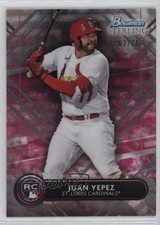 2022 Bowman Sterling Rookies Magenta Refractor 62/75 Juan Yepez #BSR-7 18yk