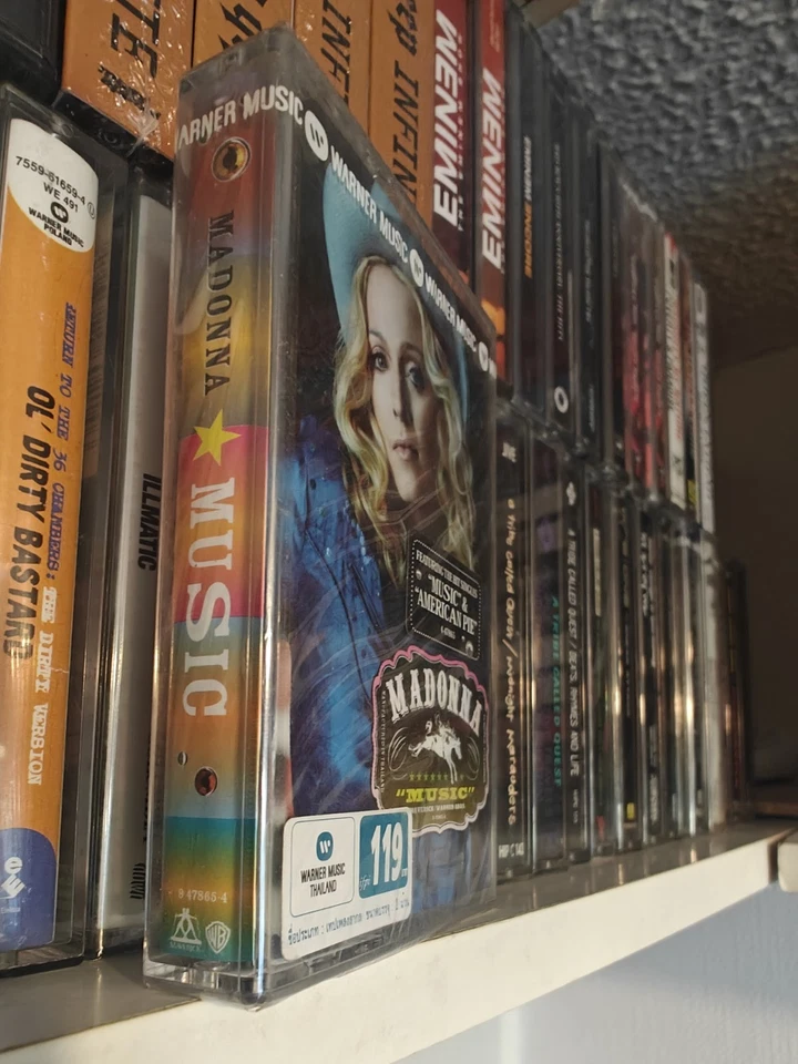 Madonna Music FACTORY SEALED cassette album - Image 4 of 4