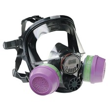North by Honeywell 760008A Series 7600 Full Facepiece Respirator, Medium/Large