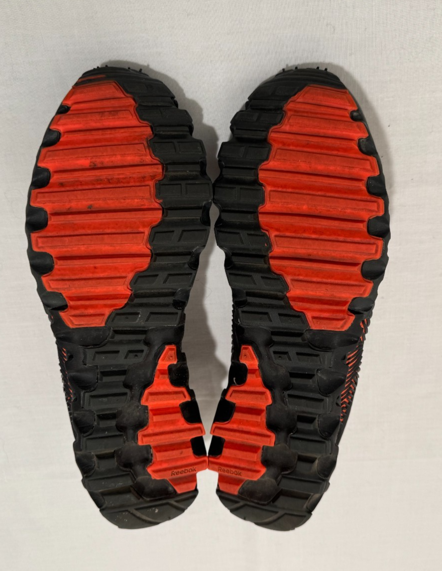 Reebok Men\'s ZigMaze Running Walking Hiking Athletic Shoes Sz 9.5 Orange Black Reebok Men main image 2
