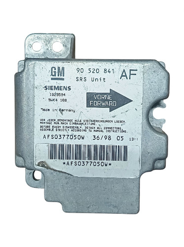 Opel Astra G 1.6 Airbag‑Steuergerät 90520841 / 5WK4168 SRS Modul ECU Original