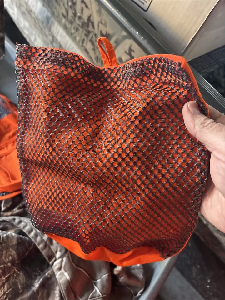 Champion Shooting Gear Vest Mens Size Medium Grey Orange Sporting Clays Trap - Image 3 of 4