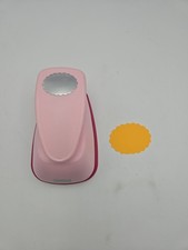 Marvy Uchida Paper Punch Scalloped Oval 2.5" Scrapbooking