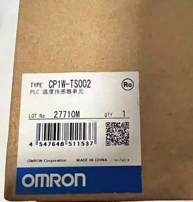 New In Box Original Omron CP1W-TS002 Temperature Sensor Unit CP1W TS002