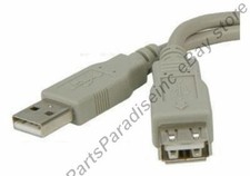 Lot25 12"/1ft SHORT USB2.0 A Male Female Extension Camera/Webcam/Printer Cable L