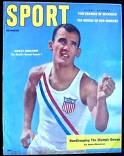 DEC 1956 SPORT MAGAZINE - BOBBY MORROW * PRO FB STARS * TOM HARMON * STENGEL EX-