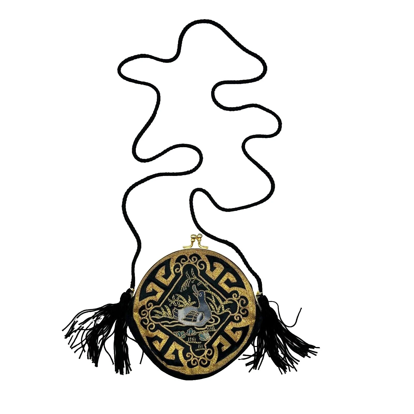 Cóctel de Satén 1970s Ropa, Calzado y Accesorios Vintage