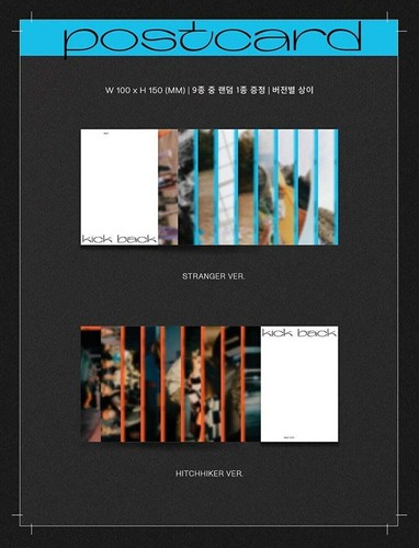 WayV 3rd Mini Album Kick Back CD+Book+8p F.Poster(On Pack)+P.Card+Postcard+Gift - Imagen 7 de 12
