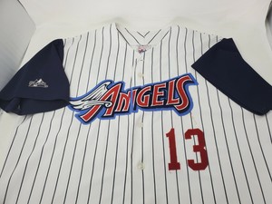 angels throwback jersey pinstripe