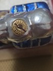 Christmas Hallmark Festive Locomotive Train ornament blown glass — photo 2