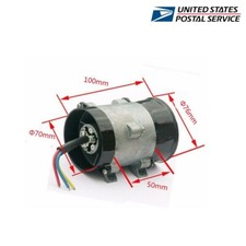 Car Electric Turbine Power Turbo Charger Tan Boost Air Intake Fan With Brushless