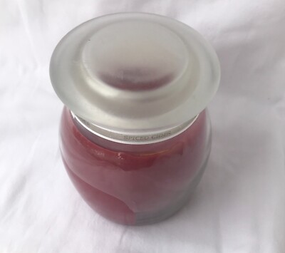 White Barn Candle Company Spiced Cider 15 Oz Country Fall Scent Jar