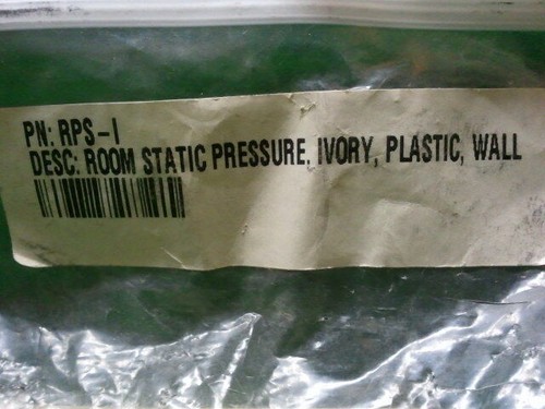 Room Static Pressure Sensor RSP-I Ivory Kele NEW - Picture 3 of 5