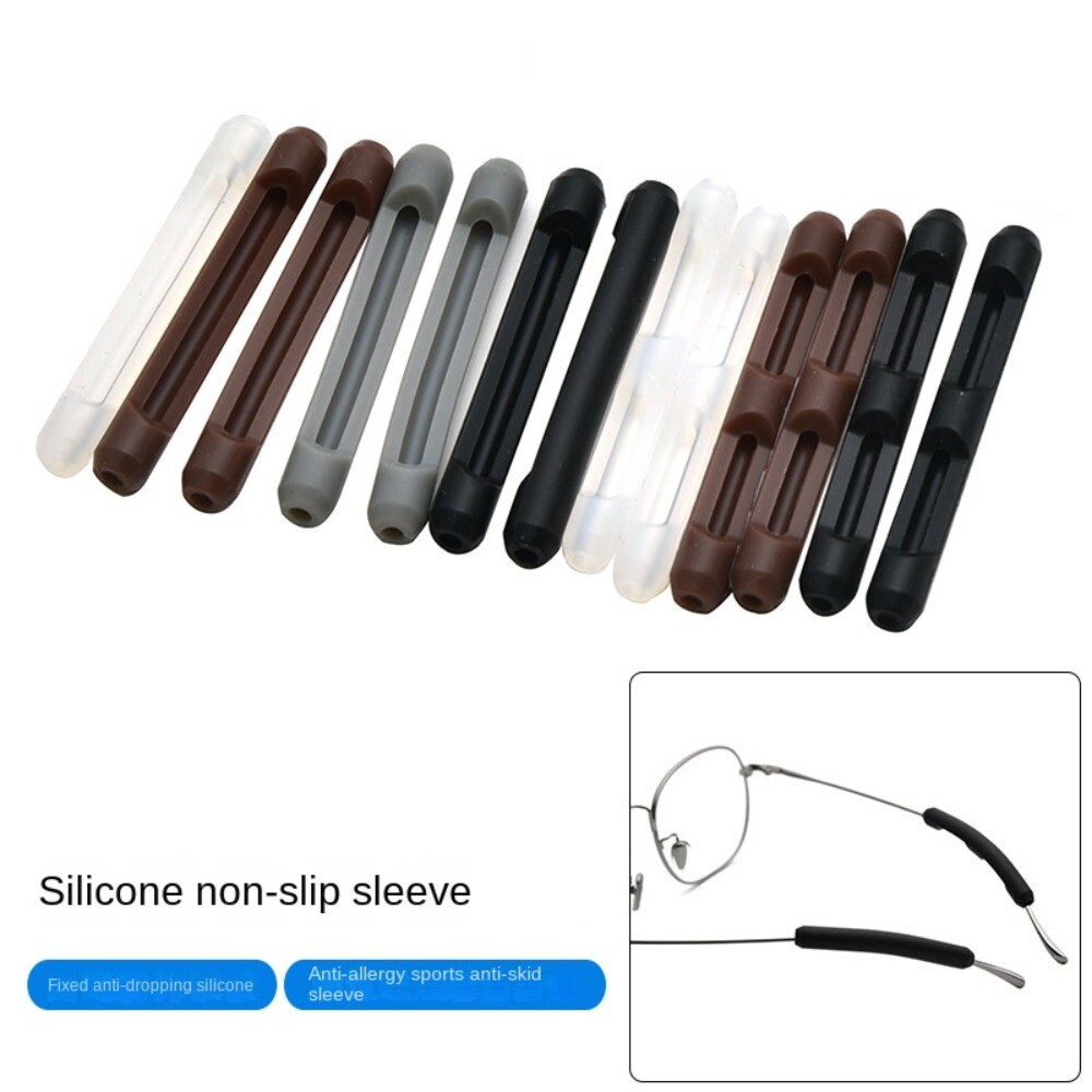 2 Pairs Grey Elastic Comfort Eyeglasses Cushions Grips Sports eBay