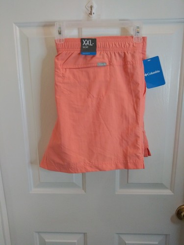 Pantaloncini Columbia donna taglia XXL Sandy River 5" cuciture interne corallo escursionismo acqua nuovi con etichette - Foto 2 di 17