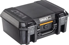 Pelican Vault V300 Large Pistol Case with Foam - Black