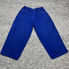 VINTAGE Cross Colours Jeans Mens 36 Blue Denim Y2K Skater Street Baggy Wide Leg