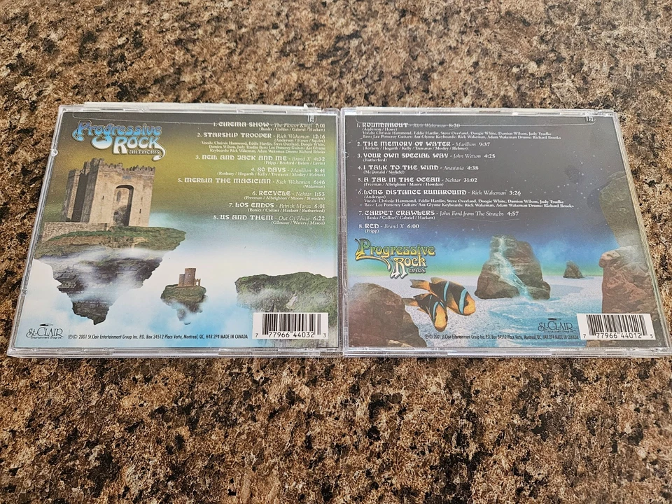 2 2001 PROGRESSIVE ROCK CDS mint! ANTHEMS nm! EPICS WAKEMAN MARILLION NEKTAR - Image 3 of 4