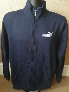 puma suede blue jacket