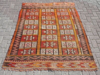 4 x 6 ft Home House interior Kilim Rug - Rugs for living room