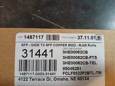 SFP (mini-GBIC) transceiver module – 1GbE RJ45 copper MOD