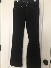 Jordache Girls Black Denim Jeans w/Pockets Size 14