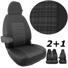 Hyundai H 200 ab 1997 Passform Sitzbezüge Schonbezüge Kunstleder Stoff 3