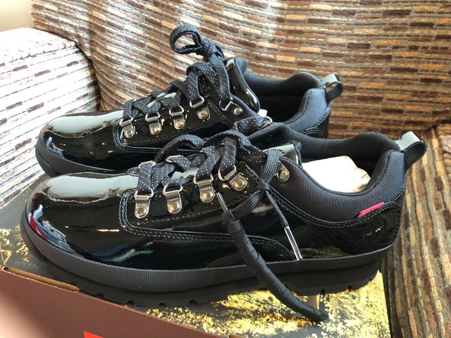 patent timberland boots