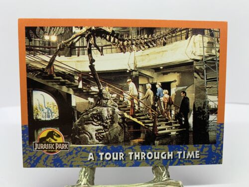 Tarjeta Topps Jurassic Park 1993 - #25 A Tour Through Time - Imagen 1 de 4