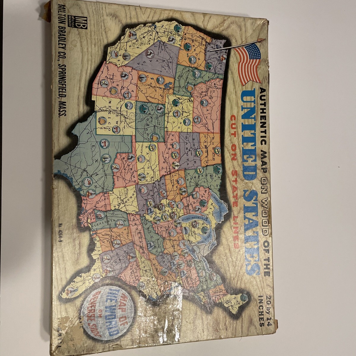 MILTON BRADLEY CO. アメリカ製 アンティーク ジグソーパズル MILTON BRADLEY CO. アメリカ製 アンティーク ジグソーパズル