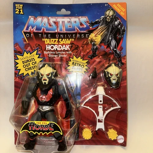 2021 MOTU ORIGINS BUZZ SAW HORDAK MASTER OF THE UNIVERSE