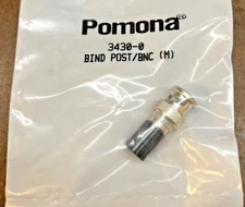 Pomona 3430-0  BNC (M)  to Binding Post Adapter                 (U)