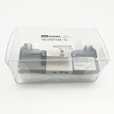 1PC New KURODA VA01PEP34A-1U Solenoid Valve #F3
