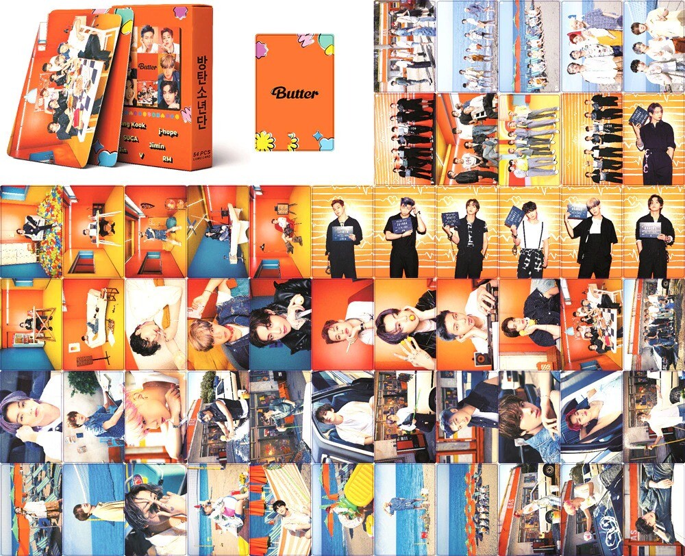 BTS Bangtan Boys BUTTER Album Lomo Card Kpop Photocard JungKook