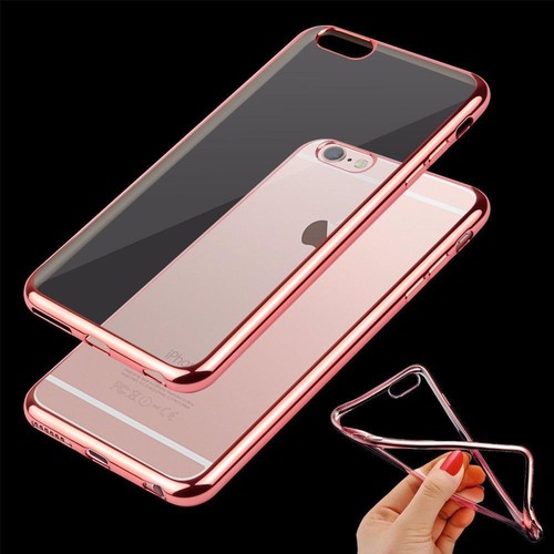 CLEAR TPU SILICONE CASE COQUE TRANSPARENT IPHONE 5 5S SE 6 6S 7 8 PLUS - Photo 9 sur 9