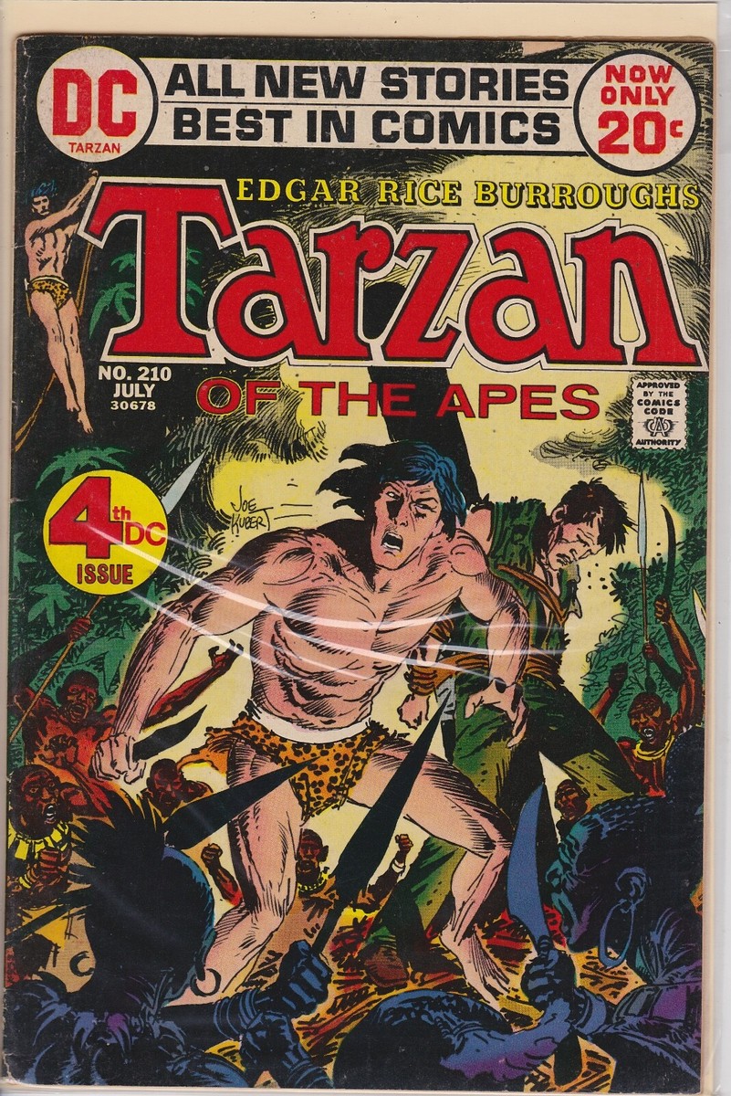 TARZAN #210 JULY DC COMIC BOOK | eBay