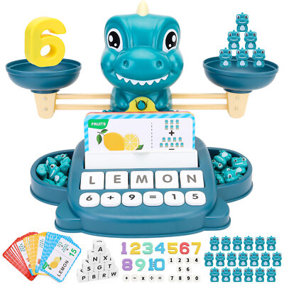 Dinosaur Kindergarten Preschool Math Counting Matching Toys Learning Activities