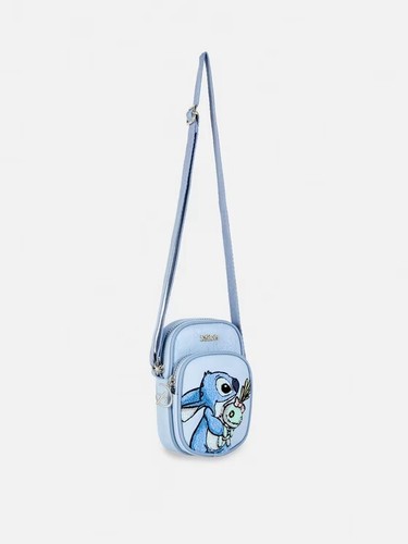 Primark Stitch Faux Leather Crossbody Purse Phone Holder Bag - Picture 2 of 3