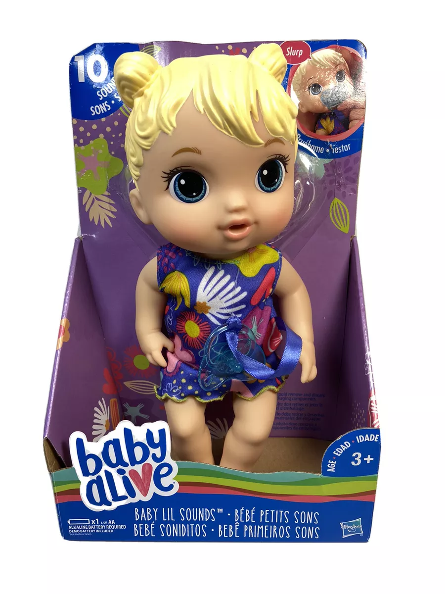 Baby Alive Baby Lil Sounds Blonde Pacifier